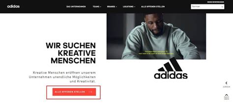 adidas stellenangebote